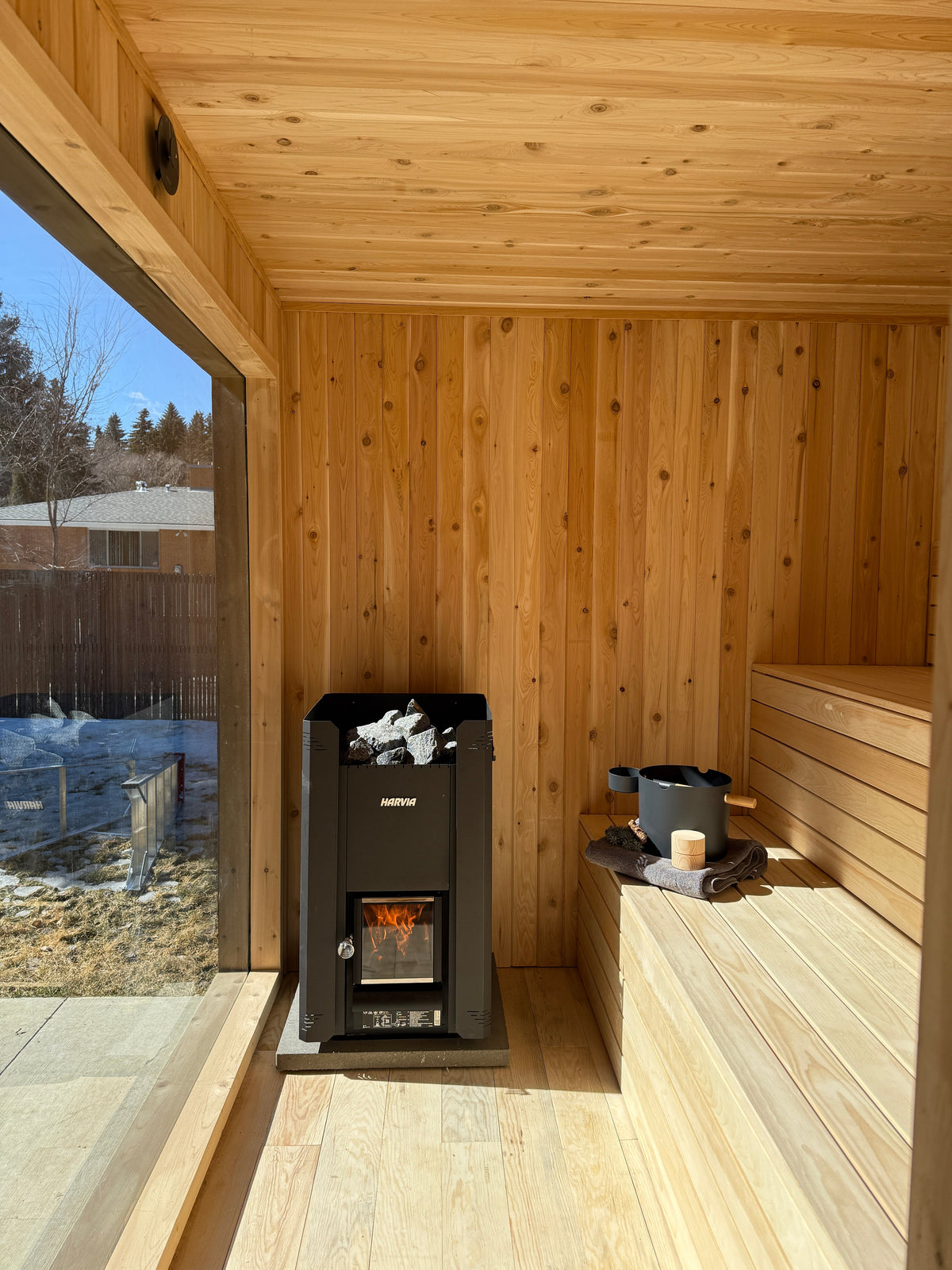 The Sip Sauna — 8-Person Wood