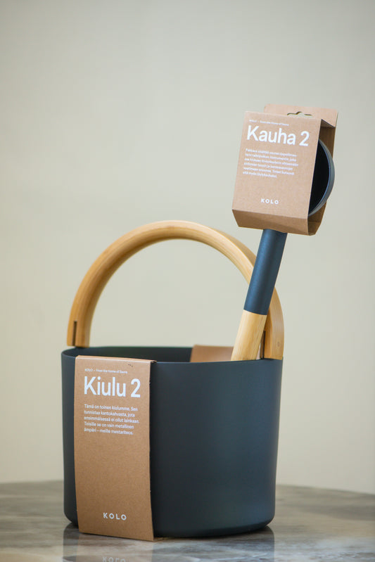 Kiulu Sauna Bucket and Ladle